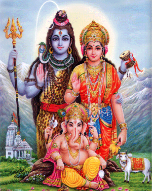 Ganesh&parents